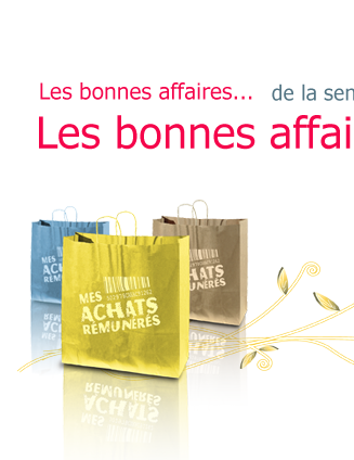 Les bonnes affaires de la semaine